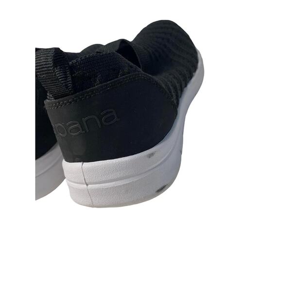 Apana Inhale Women’s Comfy Slip On Black‎ Sneaker Shoes 9 #AF9988 - Picture 5 of 8
